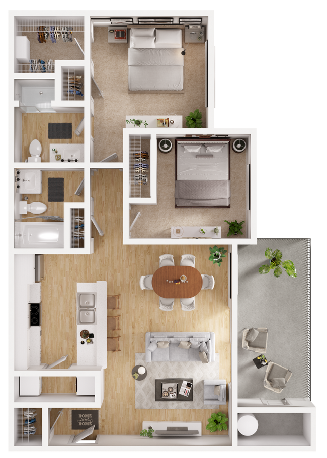 Pecan - Updated W0427 floor plan